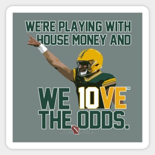 10VE™ the Odds! Sticker